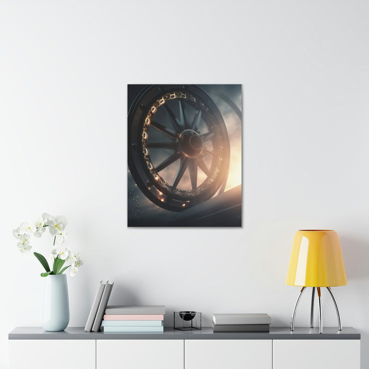 Wheel in sky Canvas Gallery Wraps