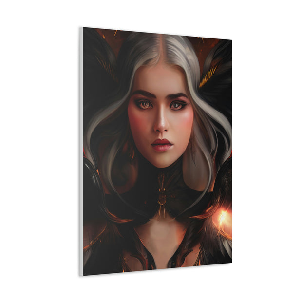 Crimson Angel Canvas Gallery Wraps