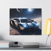 Lamborghini in Space Canvas Gallery Wraps