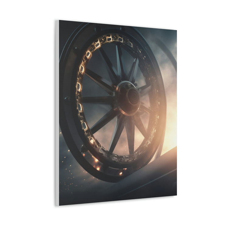 Wheel in sky Canvas Gallery Wraps