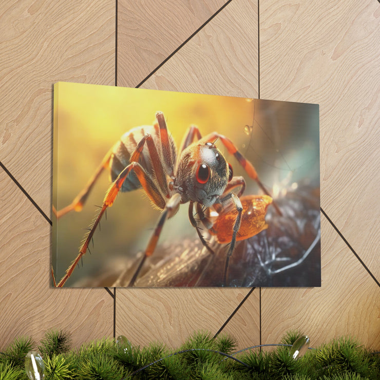 Ant in close up Canvas Gallery Wraps