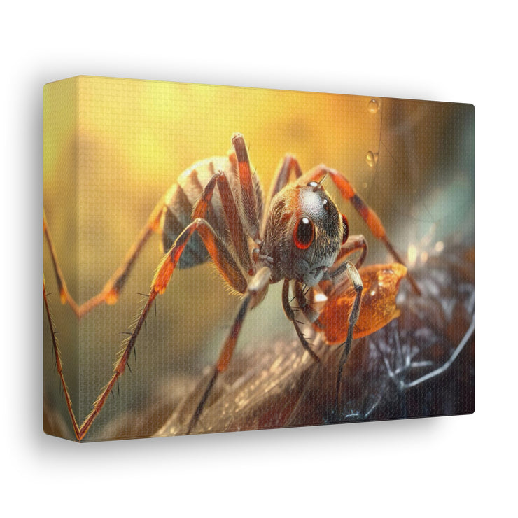 Ant in close up Canvas Gallery Wraps