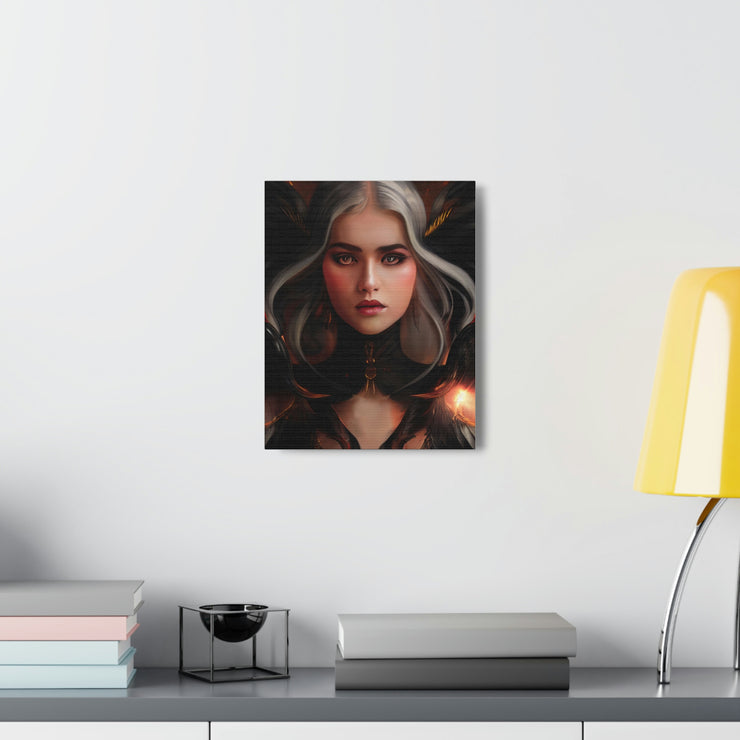 Crimson Angel Canvas Gallery Wraps