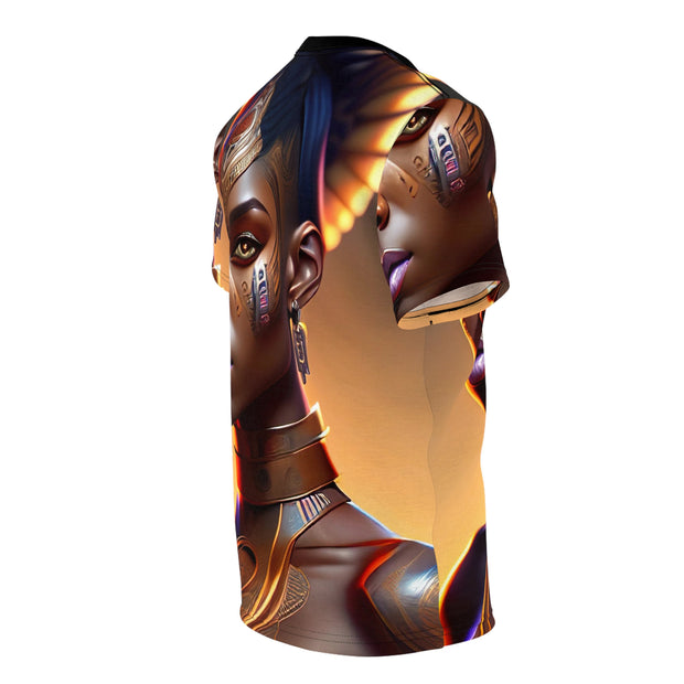 Afrofuturistic Princess Unisex Cut & Sew Tee (AOP)