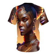 Afrofuturistic Princess Unisex Cut & Sew Tee (AOP)