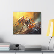 Ant in close up Canvas Gallery Wraps