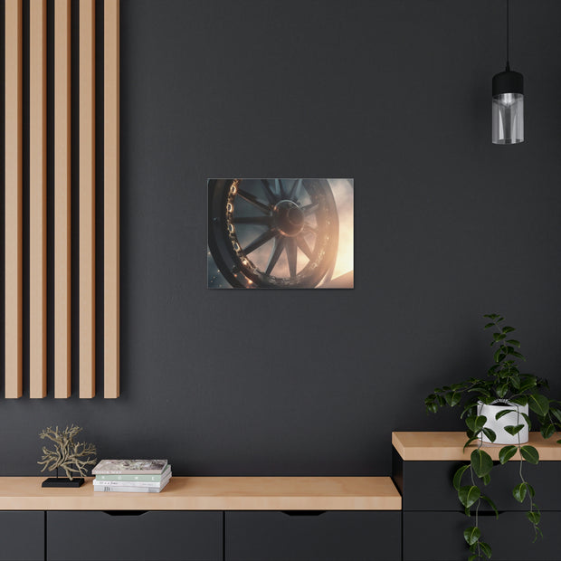 Wheel in sky Canvas Gallery Wraps