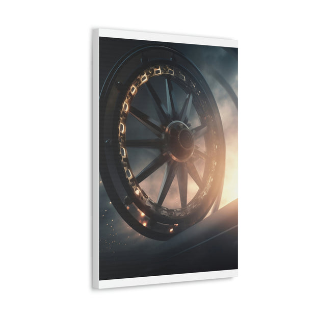 Wheel in sky Canvas Gallery Wraps