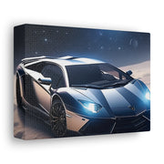 Lamborghini in Space Canvas Gallery Wraps