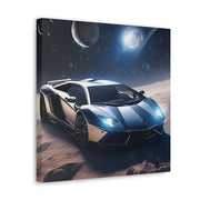 Lamborghini in Space Canvas Gallery Wraps