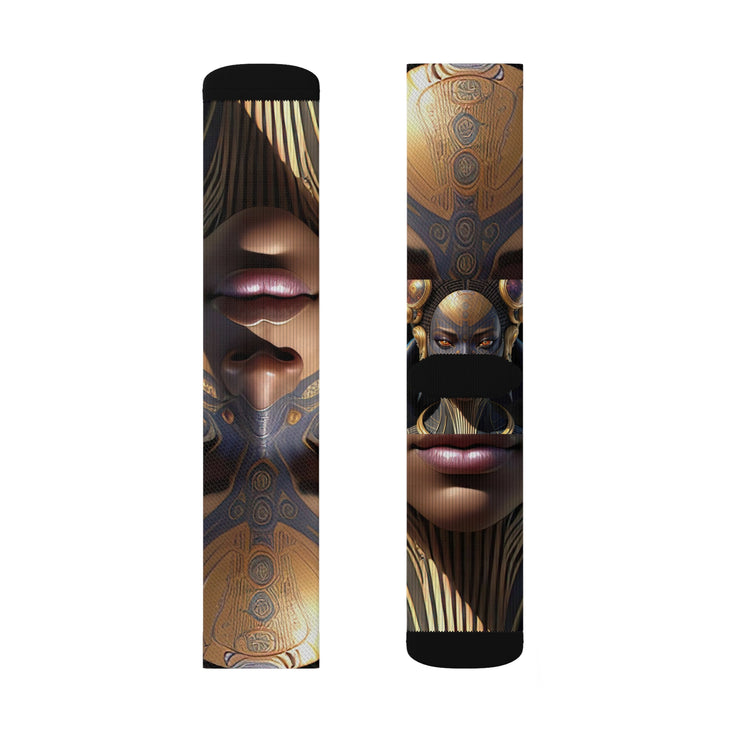 Afro futurism #2 Sublimation Socks