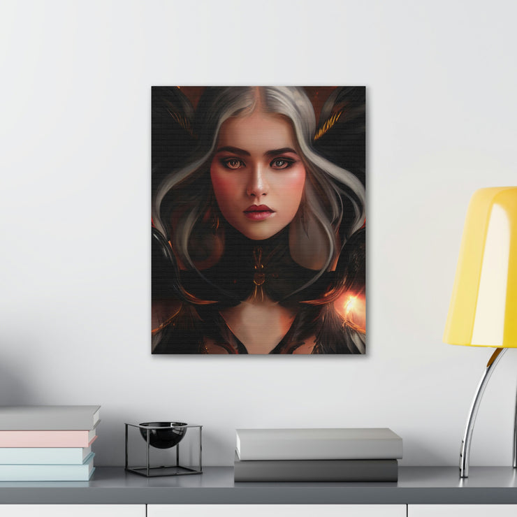 Crimson Angel Canvas Gallery Wraps