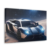 Lamborghini in Space Canvas Gallery Wraps