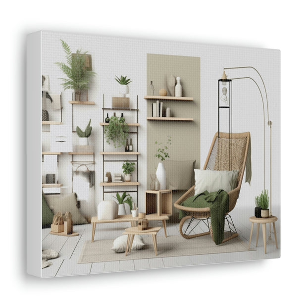 Minimulistic Mood Board Canvas Gallery Wraps