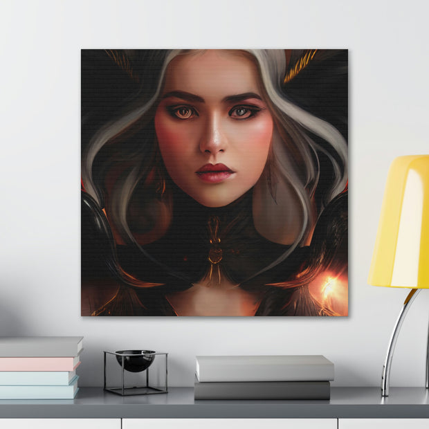 Crimson Angel Canvas Gallery Wraps