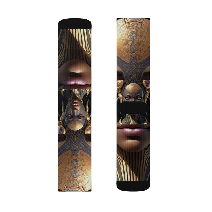 Afro futurism #2 Sublimation Socks