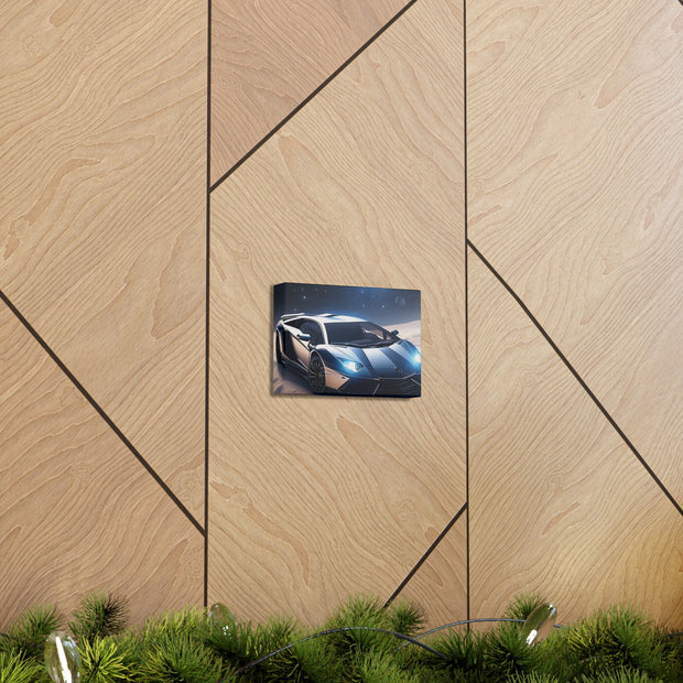 Lamborghini in Space Canvas Gallery Wraps