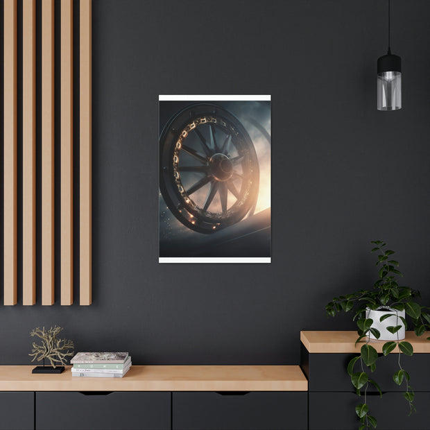 Wheel in sky Canvas Gallery Wraps