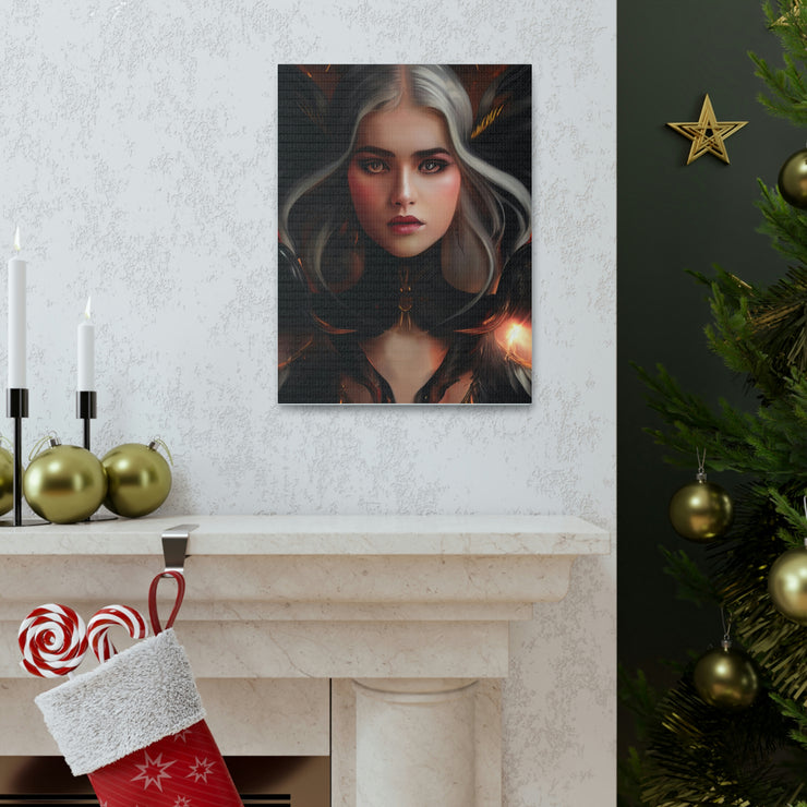 Crimson Angel Canvas Gallery Wraps