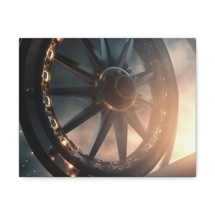 Wheel in sky Canvas Gallery Wraps