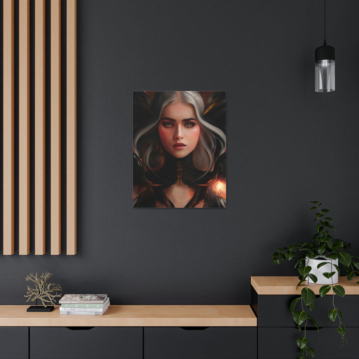 Crimson Angel Canvas Gallery Wraps