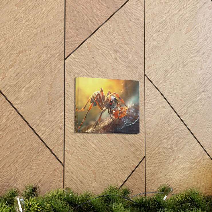 Ant in close up Canvas Gallery Wraps