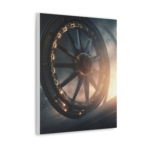 Wheel in sky Canvas Gallery Wraps