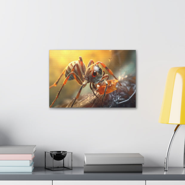 Ant in close up Canvas Gallery Wraps