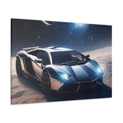 Lamborghini in Space Canvas Gallery Wraps