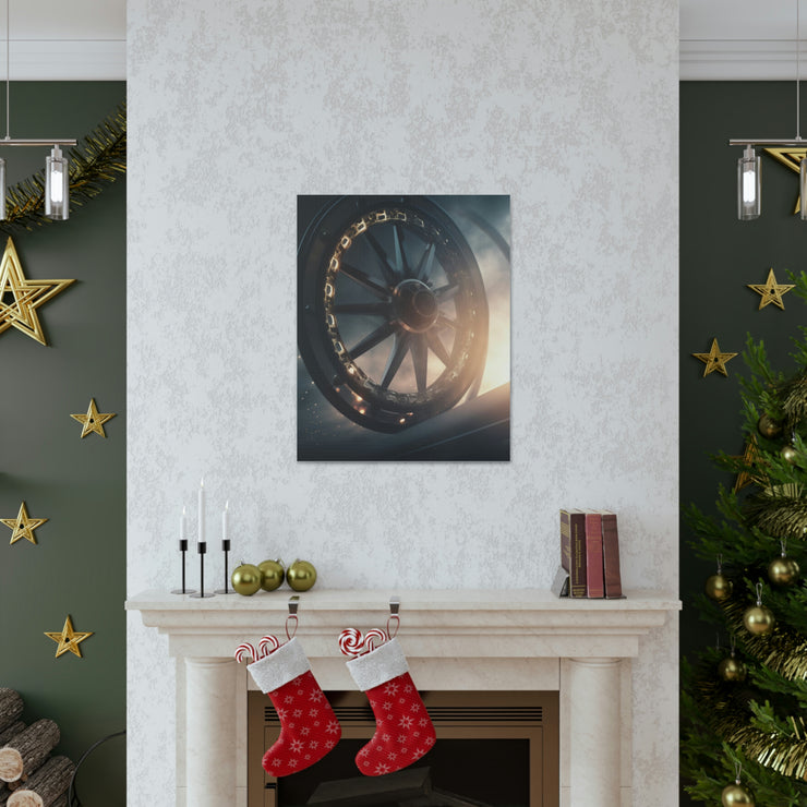 Wheel in sky Canvas Gallery Wraps