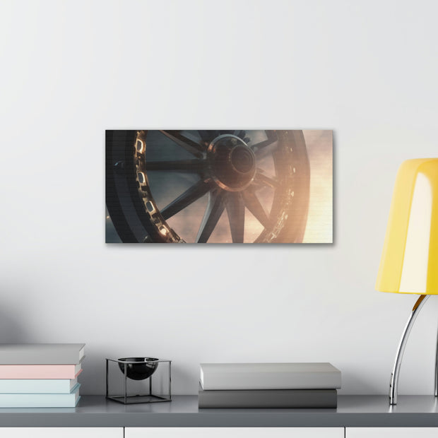 Wheel in sky Canvas Gallery Wraps