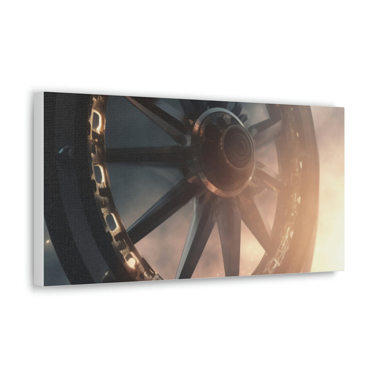 Wheel in sky Canvas Gallery Wraps