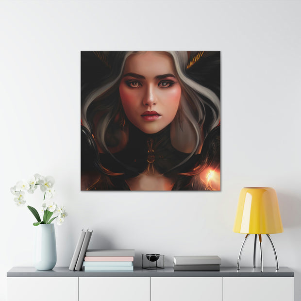 Crimson Angel Canvas Gallery Wraps