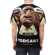 Too Much Moxie Podcast Unisex Cut & Sew Tee (AOP)