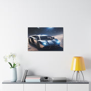 Lamborghini in Space Canvas Gallery Wraps