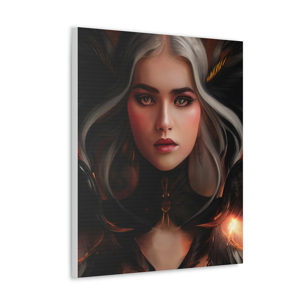 Crimson Angel Canvas Gallery Wraps