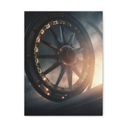 Wheel in sky Canvas Gallery Wraps