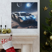 Lamborghini in Space Canvas Gallery Wraps