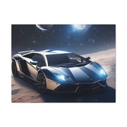 Lamborghini in Space Canvas Gallery Wraps