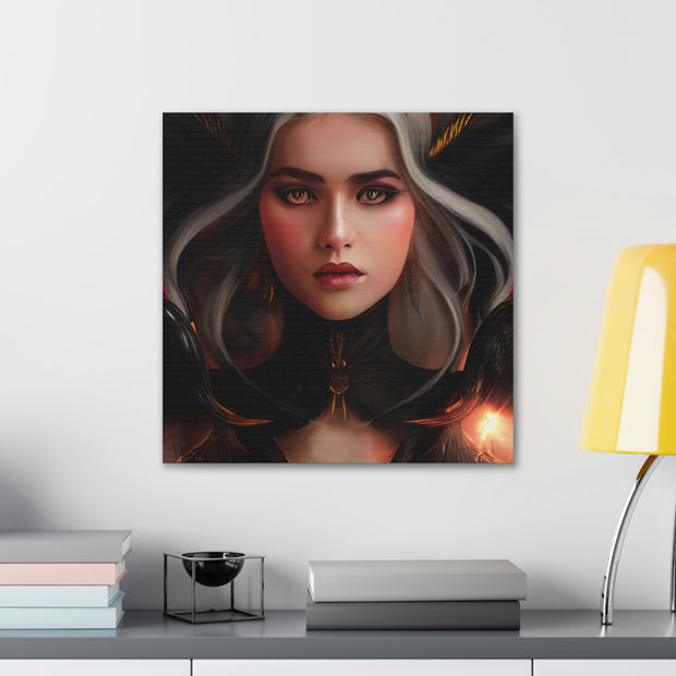 Crimson Angel Canvas Gallery Wraps