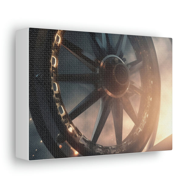 Wheel in sky Canvas Gallery Wraps