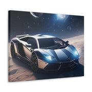 Lamborghini in Space Canvas Gallery Wraps