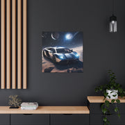 Lamborghini in Space Canvas Gallery Wraps