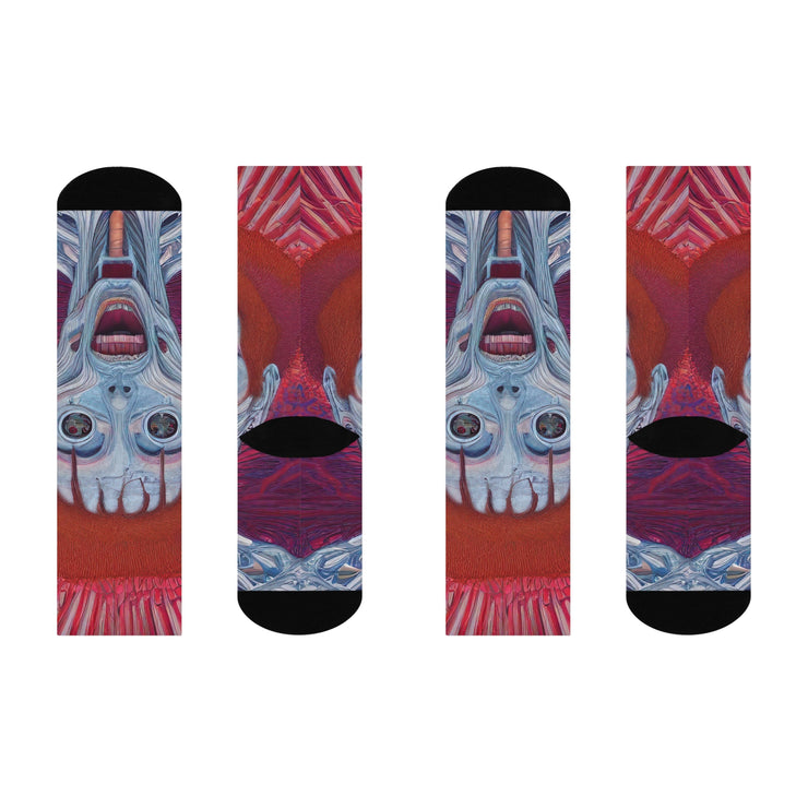 DMT inspired Cushioned Crew Socks