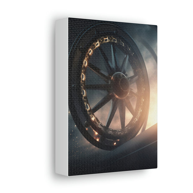 Wheel in sky Canvas Gallery Wraps