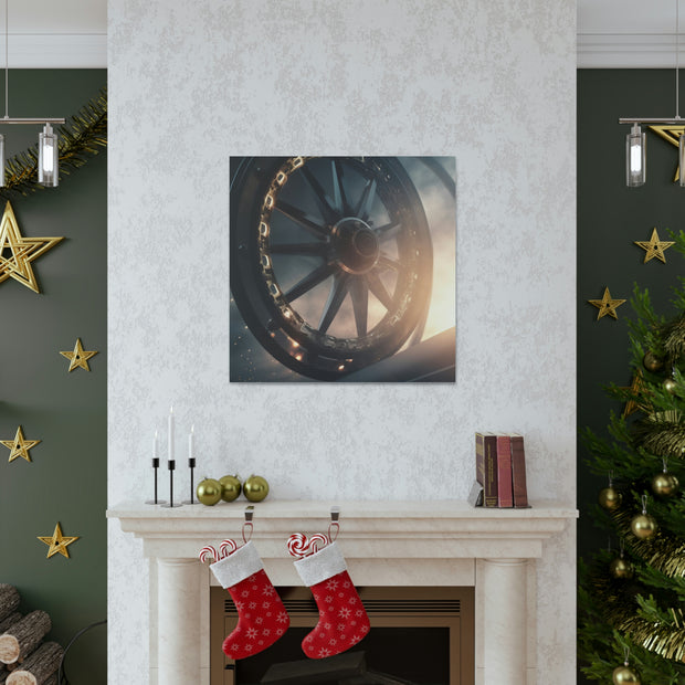 Wheel in sky Canvas Gallery Wraps