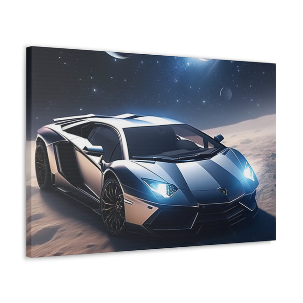 Lamborghini in Space Canvas Gallery Wraps