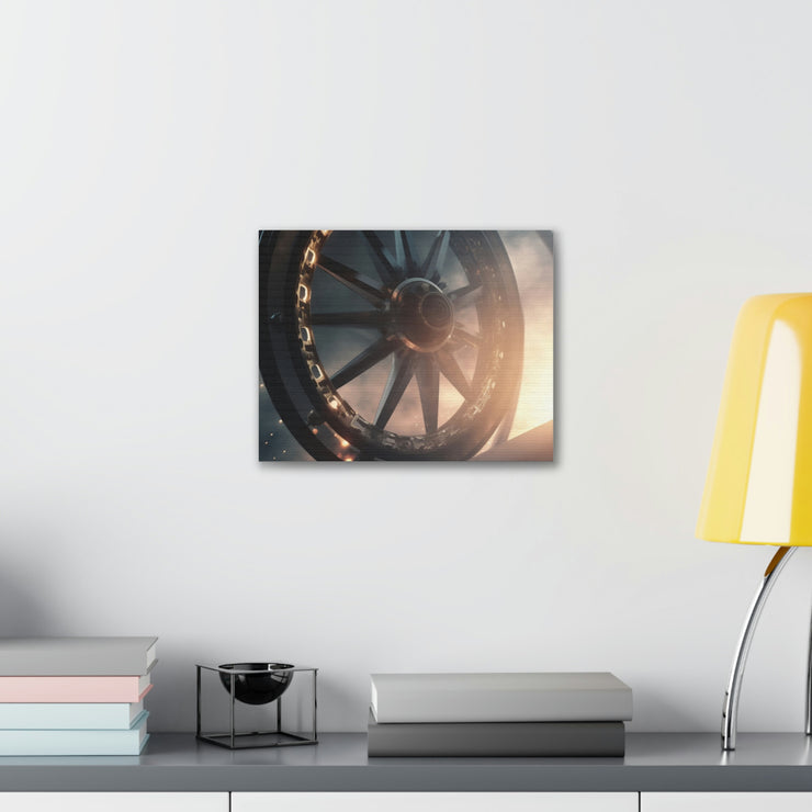 Wheel in sky Canvas Gallery Wraps