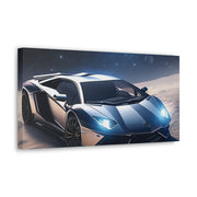 Lamborghini in Space Canvas Gallery Wraps