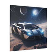 Lamborghini in Space Canvas Gallery Wraps